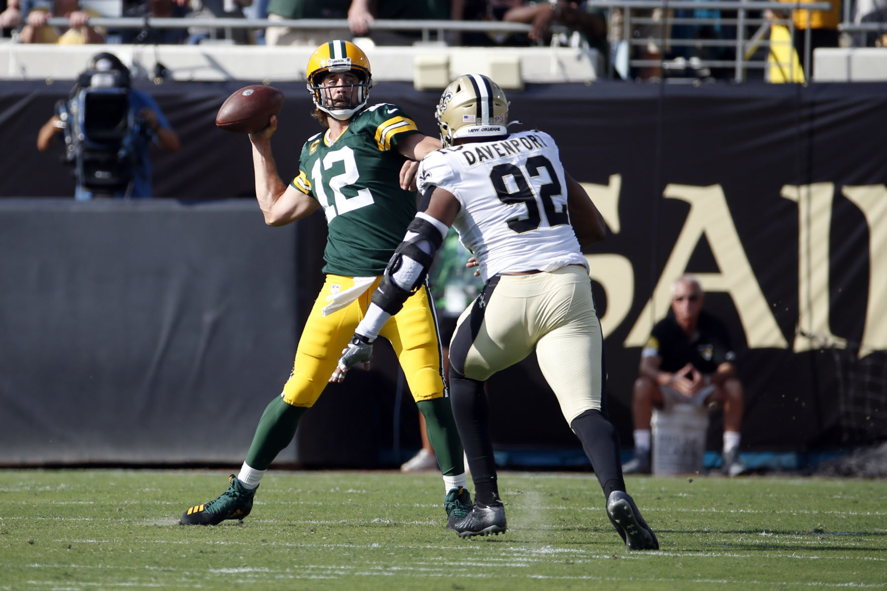 Packers Saints Football